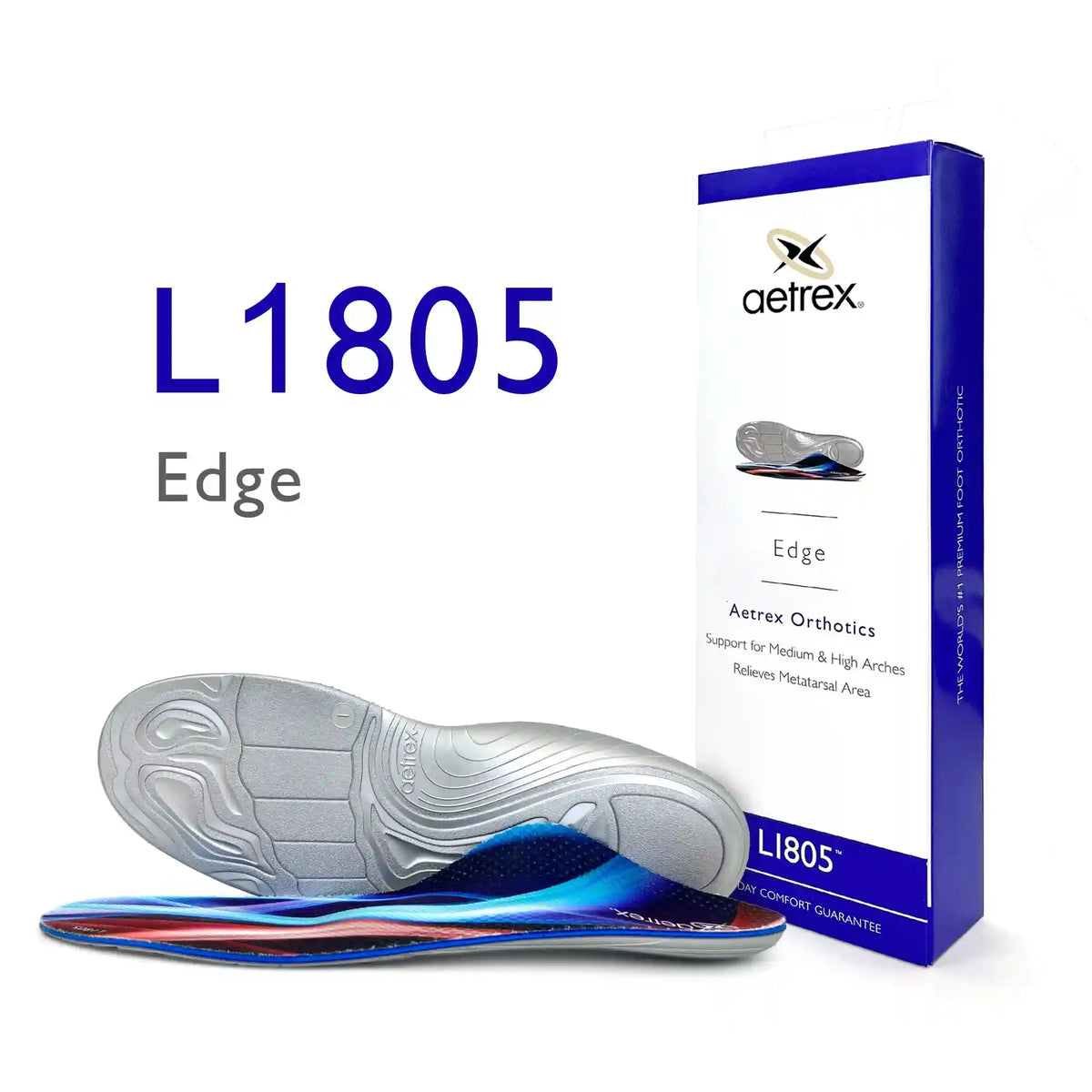 Unisex Edge Orthotics W/ Metatarsal Support