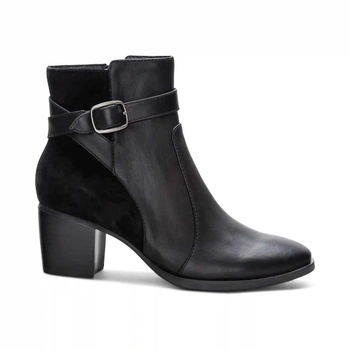 Rebecca Heel Boot - Black
