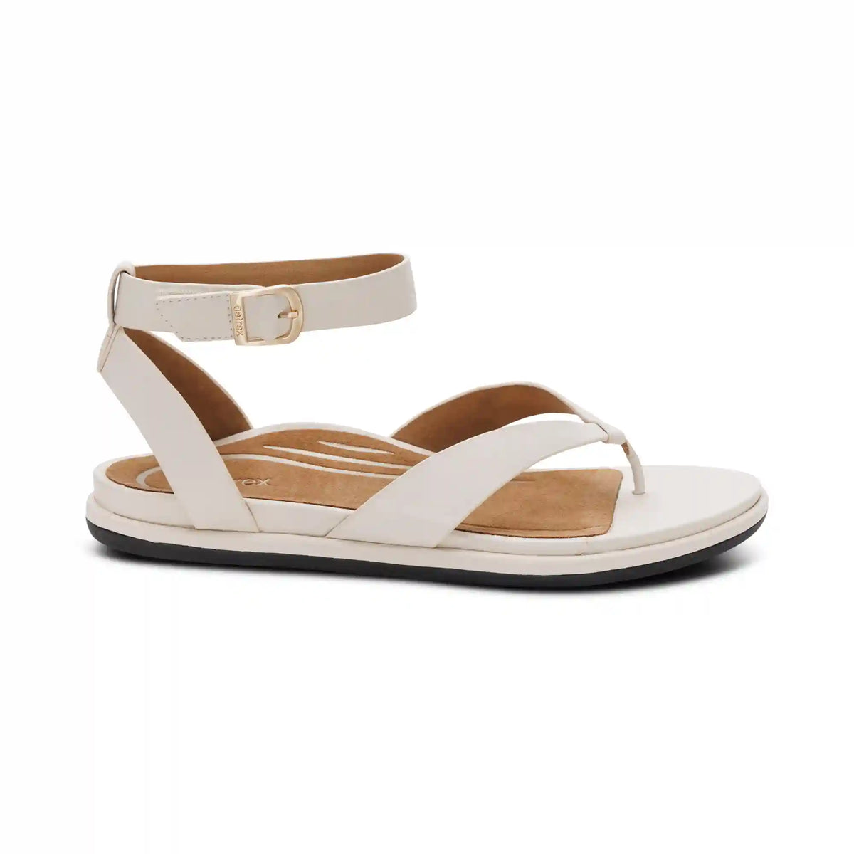 Kendall Arch Support Thong Sandal - Off White