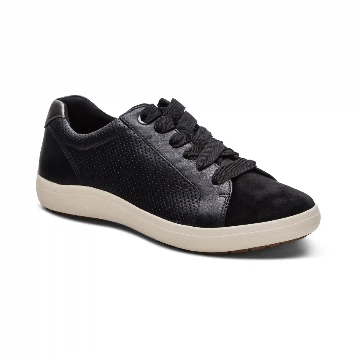 Courtney Lace-up Sneaker - Black