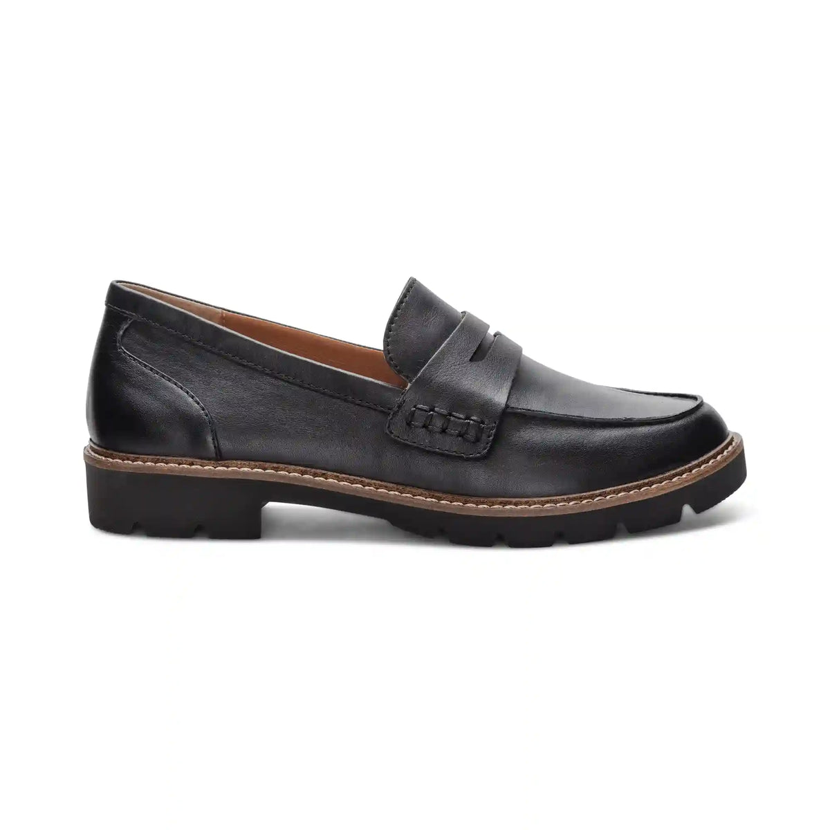 Collette Arch Support Loafer - Black