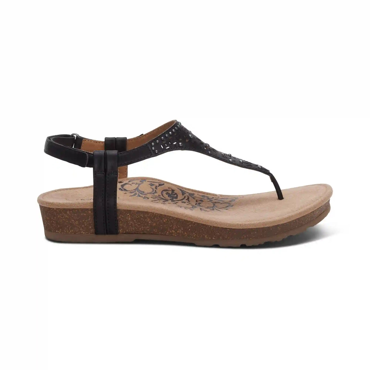 Evelyn Thong Sandal - Black