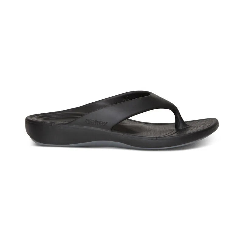 Maui Orthotic Women's Flips - Matte Black