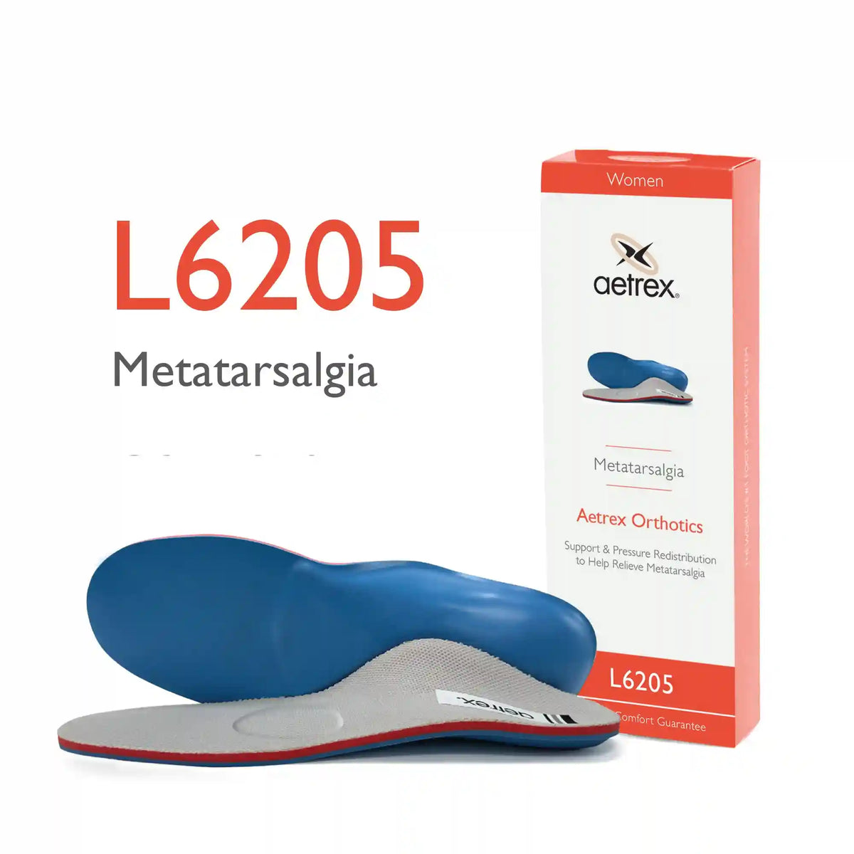 Women's Orthotics for Metatarsalgia