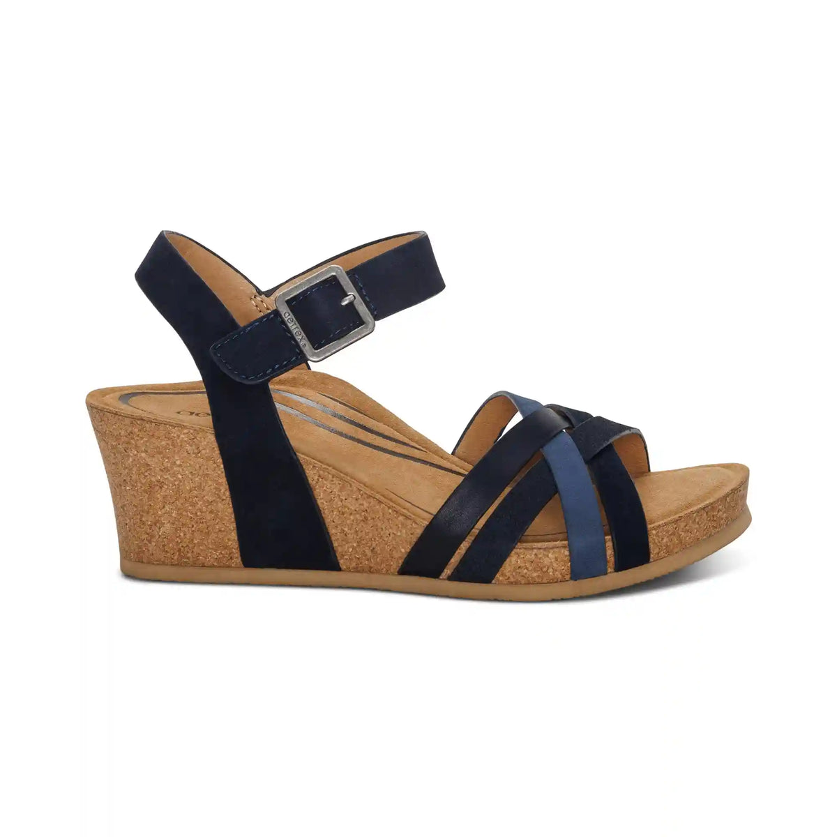 Noelle Arch Support Wedge - Navy