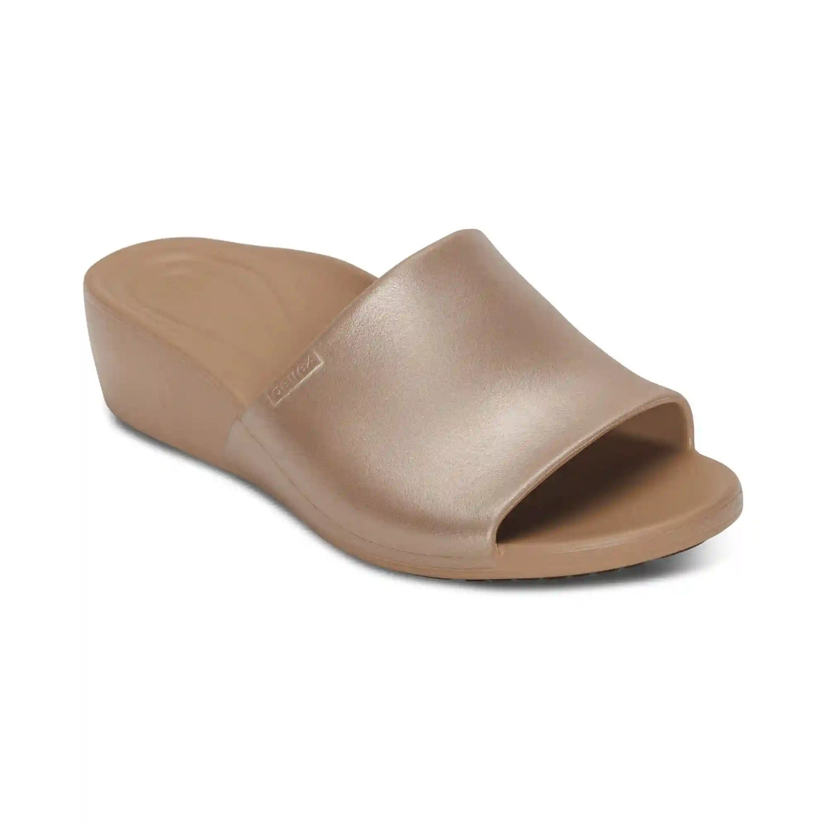 Jamie Orthotic Wedge - Tan Shimmer
