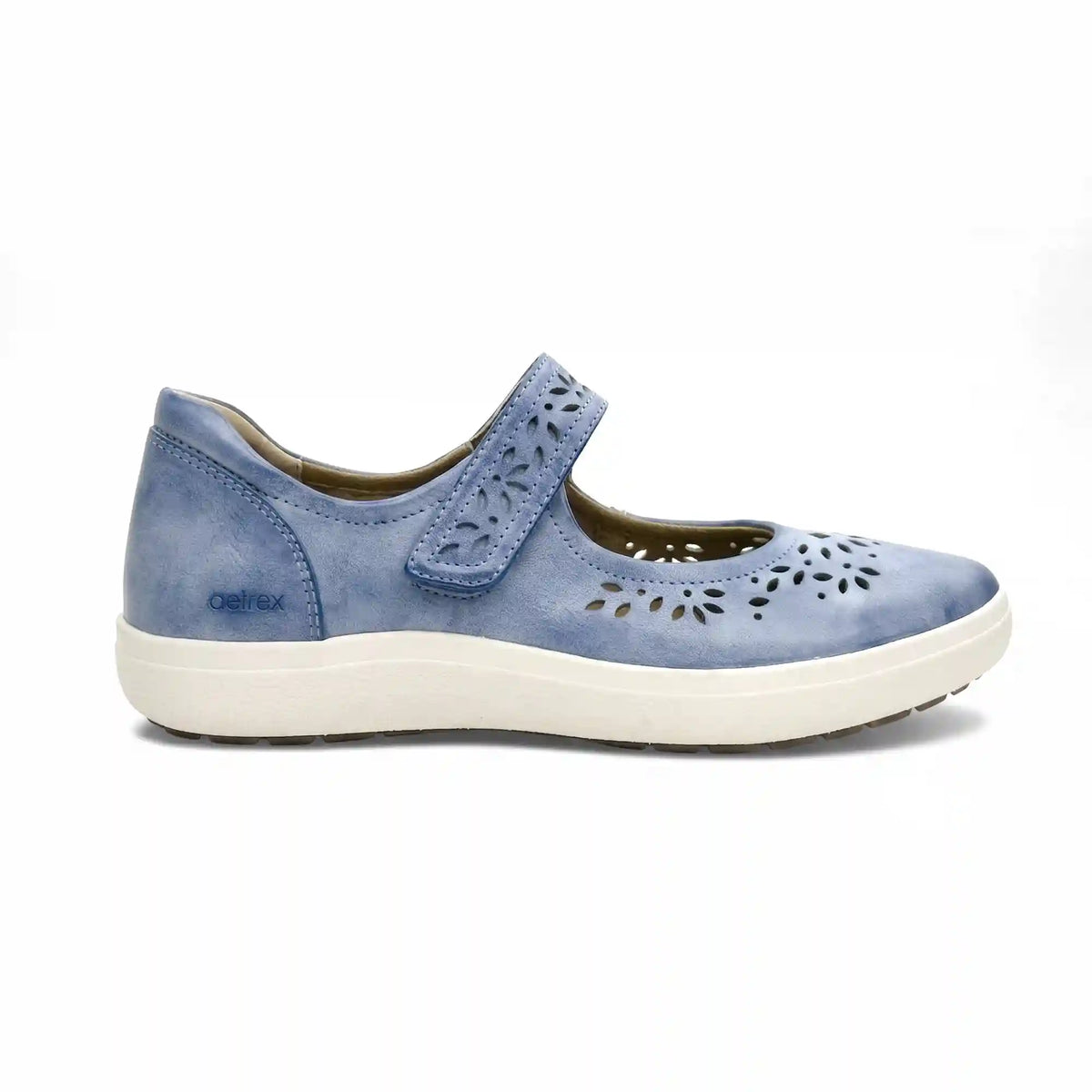 Erica Casual Sneakers - Blue Cutout