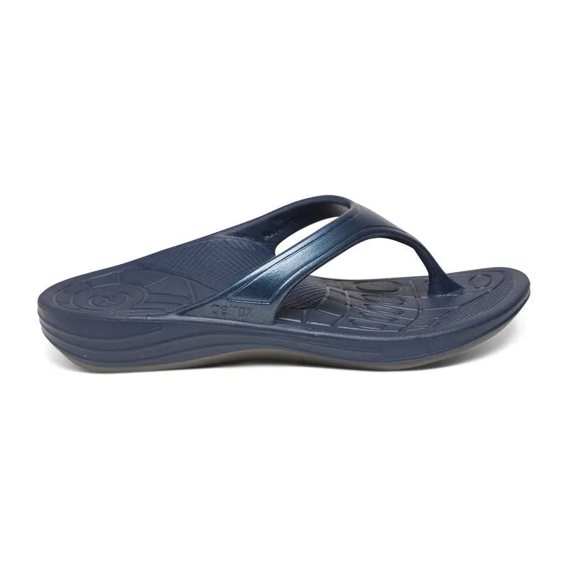 Fiji Orthotic Women's Flips - Navy
