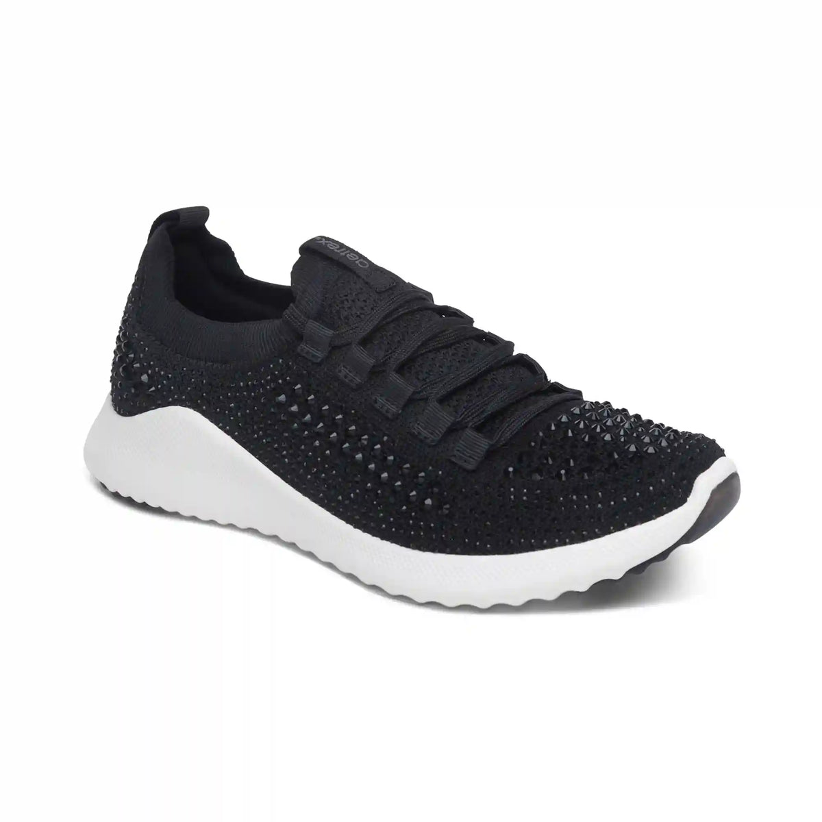 Carly Arch Support Sneaker - Black Sparkle