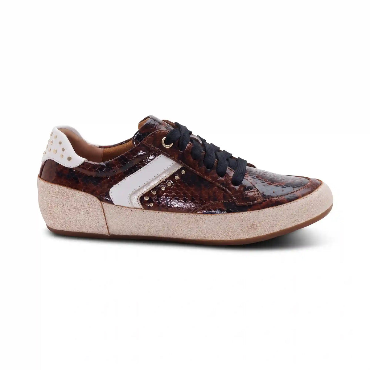 Tess Arch Support Sneaker - Brown Snake