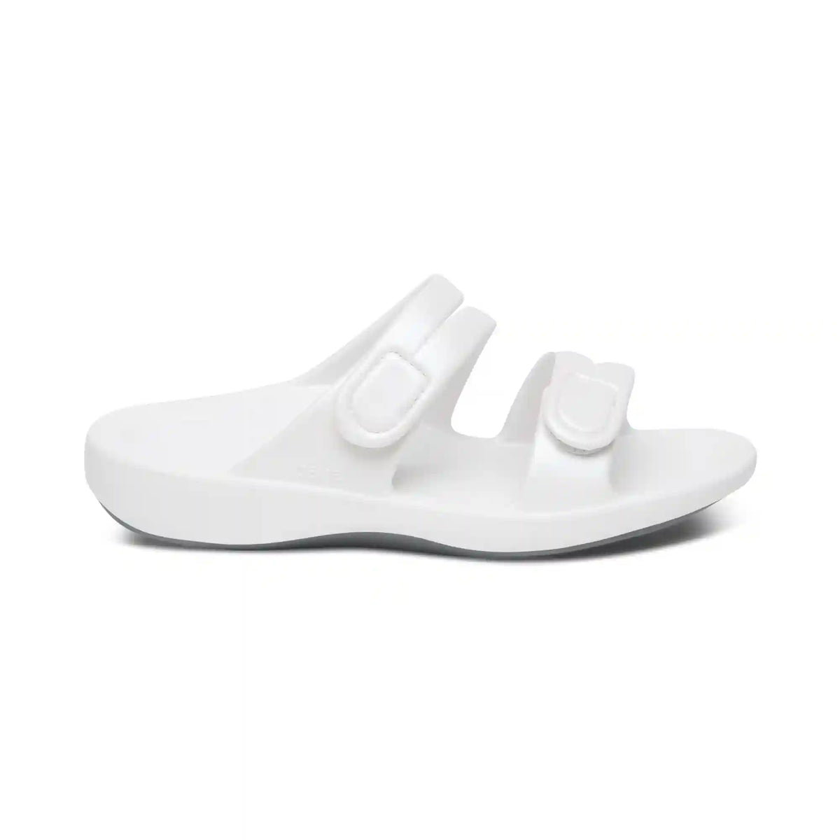 Janey Sport Slide - White