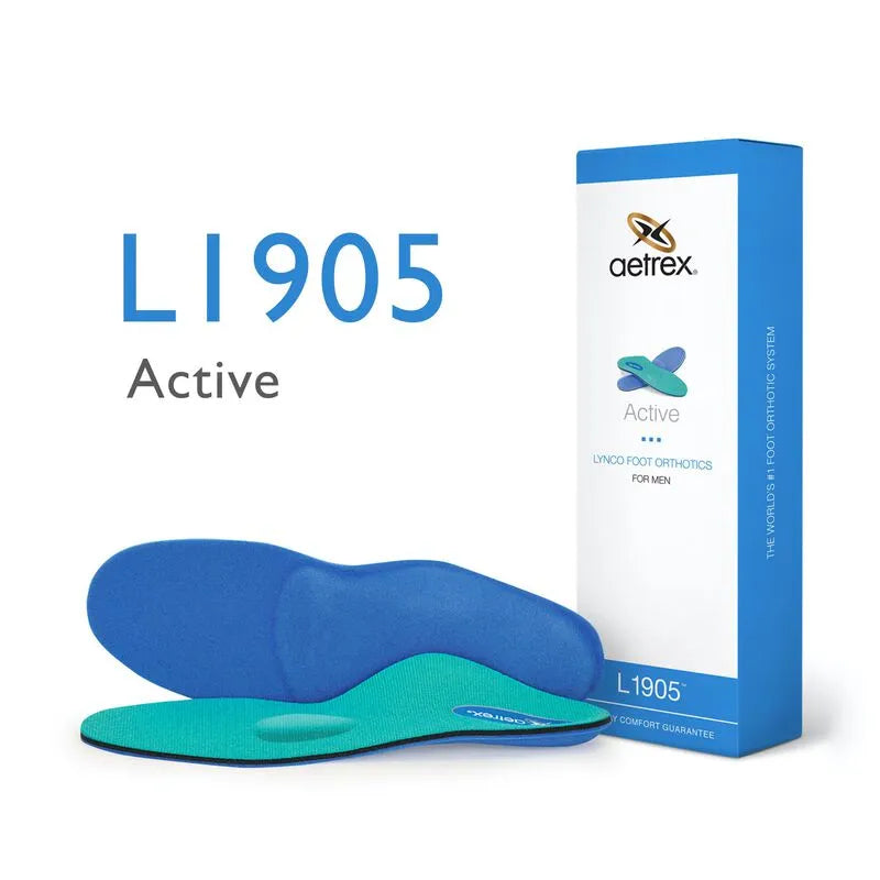 Men's Active Orthotics W/ Metatarsal Support